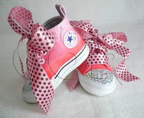 All Star Baby Poá Rosa